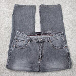 Jack of Spades Jeans Mens 40x28 Faded Black High Roller 5-Pocket Stretch Denim